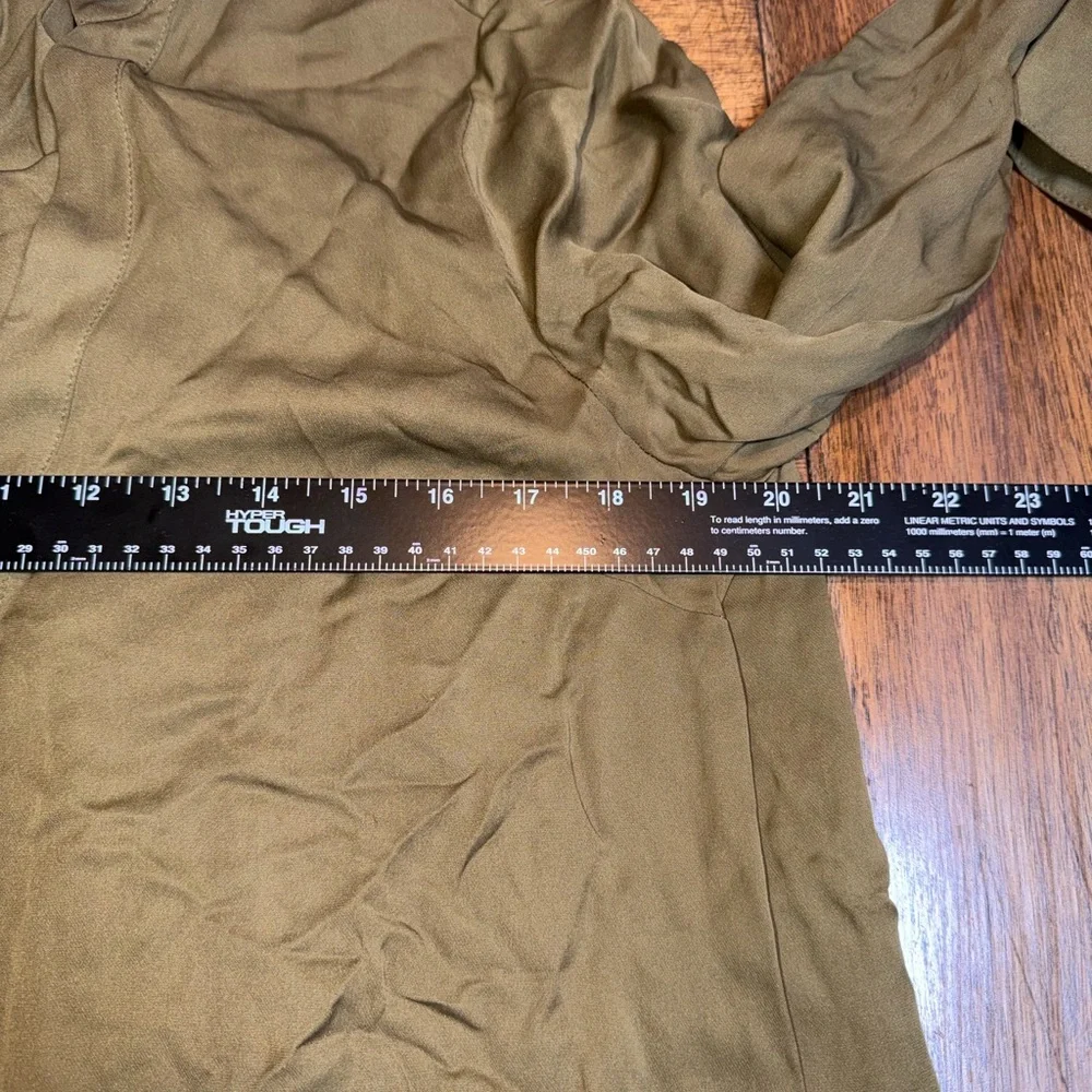 Michael Kors 100% Silk Neck Bow Blouse